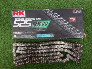 ★未使用品？★RKチェ－ン BL525RXW 110L スティール STEEL【他商品と同梱歓迎】