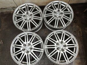 ★中古品★ENKEI エンケイ RIVAZZA ZG-1 17インチ アルミホイール 17×7J+52 114.3-5H 4本【他商品と同梱歓迎】