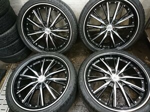 ★中古品★ANHELO KLEITOS アネーロ 20インチ ホイール 20×8.5J+35 114.3-5H KENDA KAISER 245/35R20 2021年製 【他商品と同梱歓迎】