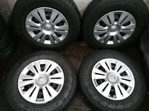 ★中古品★NISSAN キャラバン NV350 YOKOHAMA BLUEARTH-VAN 195/80R15 2021年タイヤホイールセット 15×5.5J 139.7-6H【他商品と同梱歓迎】