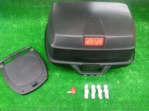 ★中古品★GIVI ジビ トップケース モノロックケース リアボックス E20N 39リットル 付属品有り バイク 収納【他商品と同梱歓迎】　