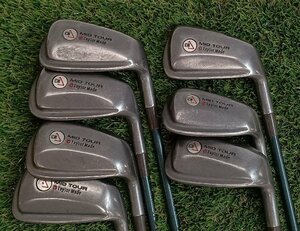 ★中古品★ TaylorMade MID TOUR アイアン 7本セット 6～9/P/A/S FLEX-TWIST GRAPHITE FT-01 カーボン ミッドツアー【他商品と同梱歓迎】