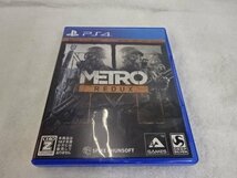 ★中古品★PS4 METRO REDUX メトロ リダックス_画像1