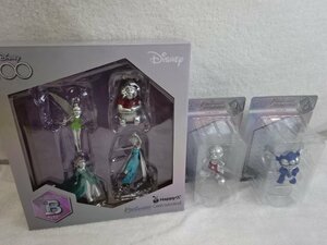 ★未開封品★Happyくじ Disneyプラチナオーナメント PlatinumOrnament 2023 3個セット B賞 Diseny100