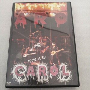 矢沢永吉　CAROL DVD 1975.4.13 送料230 CD E.YAZAWA キャロル　ルイジアナ　解散コンサート　日比谷 　ベスト　best 