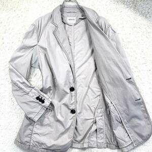  превосходный товар XL Armani koretso-niARMANI COLLEZIONI tailored jacket Anne темно синий springs summer бизнес бежевый 50