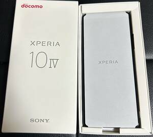 ■新品未使用/SIMロック解除済■docomo XPERIA 10 IV SO-52C ブラック 送料無料 SIMフリー 