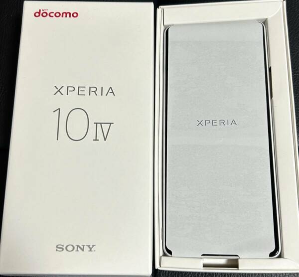 ■新品未使用/SIMロック解除済■docomo XPERIA 10 IV SO-52C ホワイト 送料無料 SIMフリー