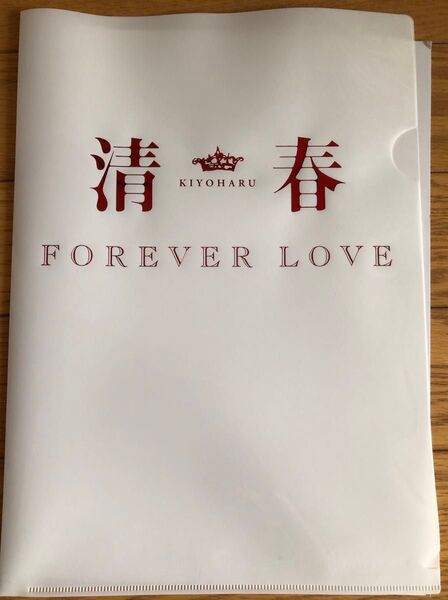 清春 A4クリアファイル 非売品