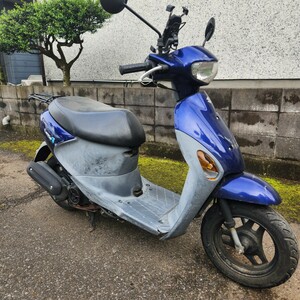  Suzuki let's 4 cowl crack therefore cheap! battery new goods Chiba prefecture .. delivery possibility! actual work Suzuki address Dio scooter 