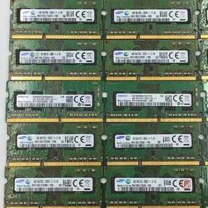 ♪▲【Samsung サムスン】ノートPC用 メモリ 4GB 大量 部品取り 15点セット まとめ売り 0501 13の画像2