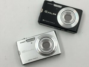 ♪▲【CASIO カシオ】コンパクトデジタルカメラ 2点セット EXILIM EX-Z150/EX-Z250 まとめ売り 0503 8