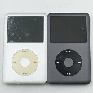 ♪▲【Apple アップル】iPod Classic MB562J MB565J 120GB 2点セット まとめ売り 0503 9の画像2