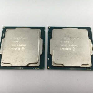 ♪▲【Intel インテル】Core i3-7100 CPU 部品取り 2点セット SR35C 0503 13の画像2