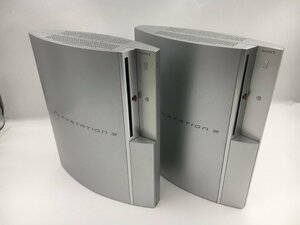 ♪▲【SONY ソニー】PS3 PlayStation3 80/64GB SSD換装品 2点セット CECHL00 まとめ売り 0506 2