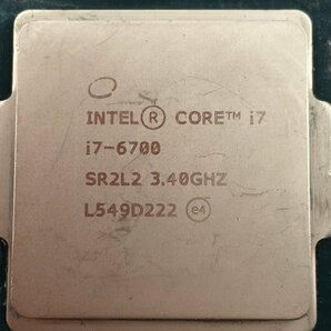 ♪▲【Intel インテル】Core i7-6700 CPU 部品取り SR2L2 0507 13の画像3