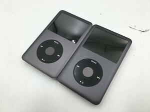 ♪▲【Apple アップル】iPod Classic MC297J 160GB 2点セット まとめ売り 0508 9