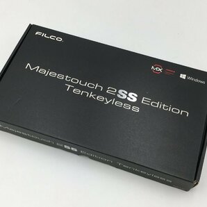 ♪▲【FILCO】Majestouch 2SS Edition Tenkeyless MXスピードシルバー軸 キーボード FILCKTL12C 0509 17の画像1