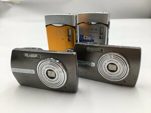 ♪▲【OLYMPUS オリンパス】コンパクトデジタルカメラ 4点セット 部品取り μ710/μ790SW まとめ売り 0509 8