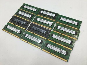 ♪▲【Micron】ノートPC用 メモリ 4GB DDR3L 大量 部品取り 12点セット まとめ売り 0510 13