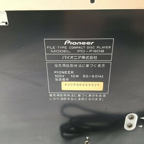 ♪▲【Pioneer パイオニア】ファイルタイプCDプレーヤー PD-F908 0510 3の画像4
