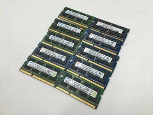 ♪▲【Samsung SK hynix】ノートPC用 メモリ 4GB DDR3 大量 部品取り 10点セット まとめ売り 0510 13