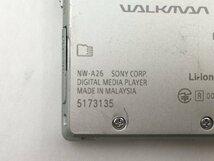 ♪▲【SONY ソニー】WALKMAN 32GB 2点セット NW-A26 まとめ売り 0514 9_画像8