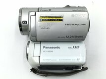 ♪▲【SONY Panasonic ソニー パナソニック】デジタルビデオカメラ 2009/2012年製 2点セット HDR-CX500V HC-V300M まとめ売り 0516 8_画像7