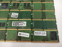 ♪▲【Samsung】ノートPC用 メモリ 4GB DDR4 大量 部品取り 15点セット まとめ売り 0516 13_画像9