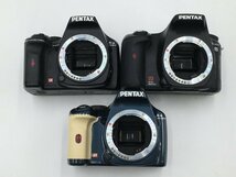 ♪▲【PENTAX ペンタックス】デジタル一眼レフカメラボディ 3点セット K-x K-m K100D まとめ売り 0517 8_画像2