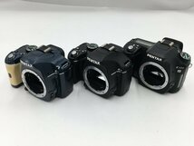 ♪▲【PENTAX ペンタックス】デジタル一眼レフカメラボディ 3点セット K-x K-m K100D まとめ売り 0517 8_画像1