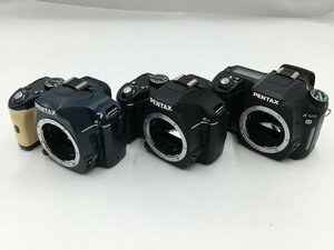 !^[PENTAX Pentax ] цифровой однообъективный зеркальный камера корпус 3 позиций комплект K-x K-m K100D продажа комплектом 0517 8