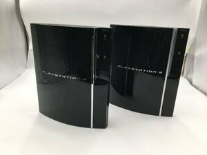 ♪▲【SONY ソニー】PS3 PlayStation3 60/80GB 2点セット CECHA00/CECHL00 まとめ売り 0521 2