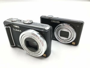 ♪▲【Panasonic パナソニック】コンパクトデジタルカメラ 2点セット DMC-TZ5 DMC-FS30 まとめ売り 0523 8