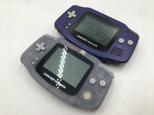 ♪▲【Nintendo ニンテンドー】ゲームボーイアドバンス 2点セット AGB-001 まとめ売り 0524 7