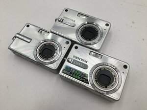 ♪▲【PENTAX ペンタックス】コンパクトデジタルカメラ 3点セット Optio S5n/S5z まとめ売り 0529 8