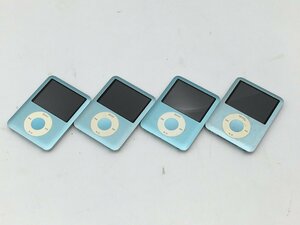 ♪▲【Apple アップル】iPod nano 第3世代 MB249J 8GB 4点セット まとめ売り 0531 9