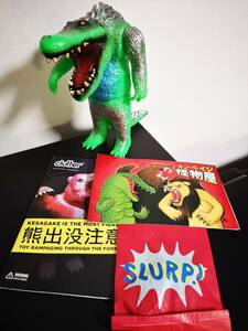 RAMPAGE TOYS KAIBUTSUYA "TWO TOED TOM" オマケセット ソフビ ランペイジトイズ 怪物屋 抽選販売品 J.S. 