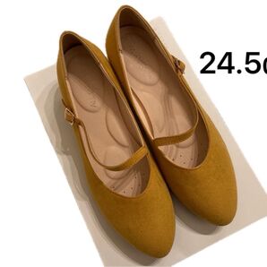 ALL DAY Walk パンプス イエロー 24.5㎝