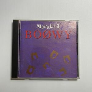 【旧規格・税表記無し】BOOWY MORAL +3 　ボウイ モラル全16曲収録　VDR-1483