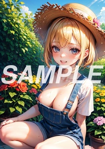 AO38 高画質 AI イラスト アート ポスター 写真 セクシー かわいい 女の子 美女 美人 ヌード グラビア 巨乳 ギャル 下着 OL 花 仕事 制服