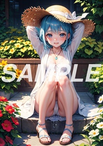 AO51 高画質 AI イラスト アート ポスター 写真 セクシー かわいい 女の子 美女 美人 ヌード グラビア 巨乳 ギャル 下着 OL 花 仕事 制服