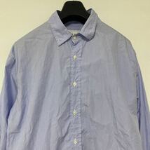 美品 frank&eileen PAUL ストライプ コットン シャツ S フランク&アイリーン ポール SHIRT Ron Herman ロンハーマン_画像2