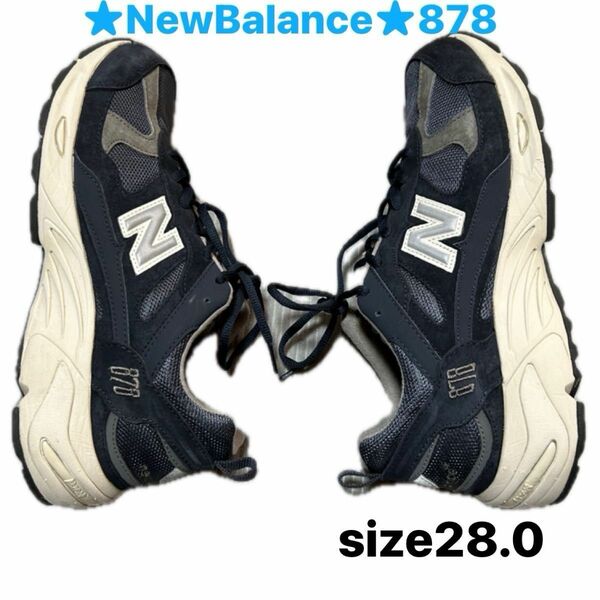 New Balance 「NB CM878 BYEX」人気ネイビー28.0c極美品