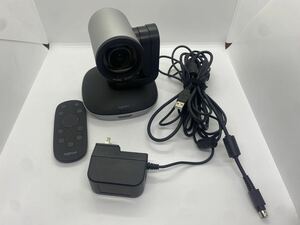 A3221)logicool ロジクール PTZ PRO 2 V-U0035 ビデオカンファレンス HDカメラ　動作確認