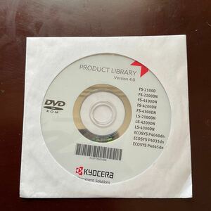 ◎(504-1)現状品 Kyocera Product Libraryプロダクトライブラリ Version 4.0