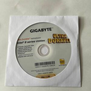 *(506-9) GIGABYTE Ultra Durable Motherboard Intel 8 series Utilityes DVD Ver.1.06