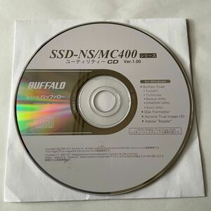 *(506-12) BUFFALO SSD-NS/MC400 utility CD Ver.1.00 for Windows Buffalo Tools used 