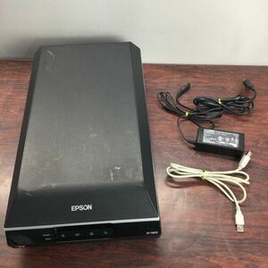 ◆04024) EPSON エプソン　GT-X820 フラットベッドスキャナー　動作品　アダプタ付き