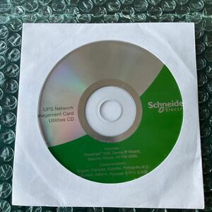 *(518-20) present condition goods Schneider UPS Network / Management Card / Utilities CD